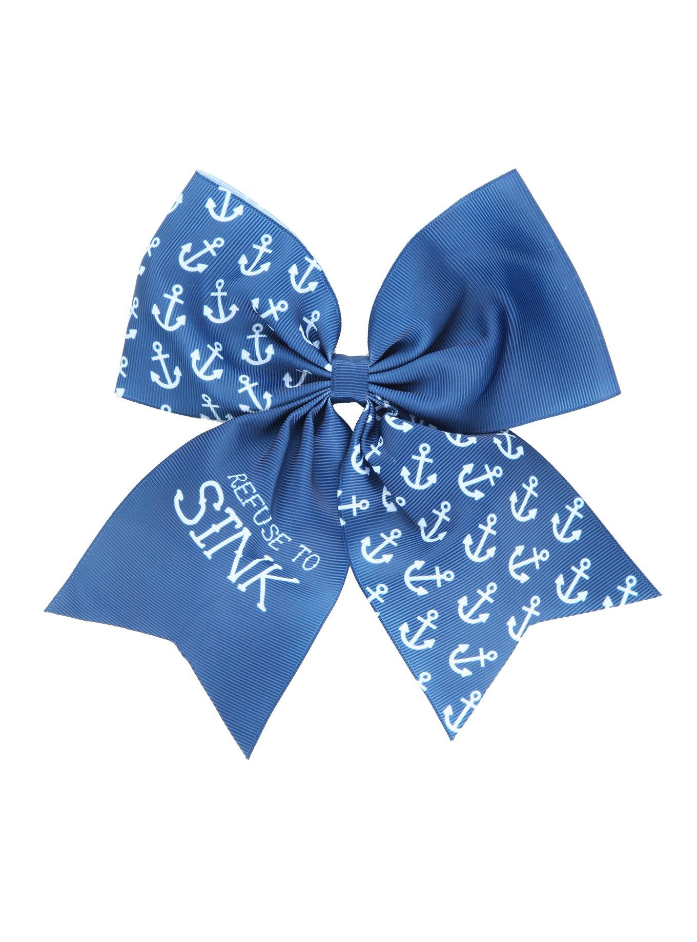 Blackheart Refuse To Sink Cheer Bow, , hi-res