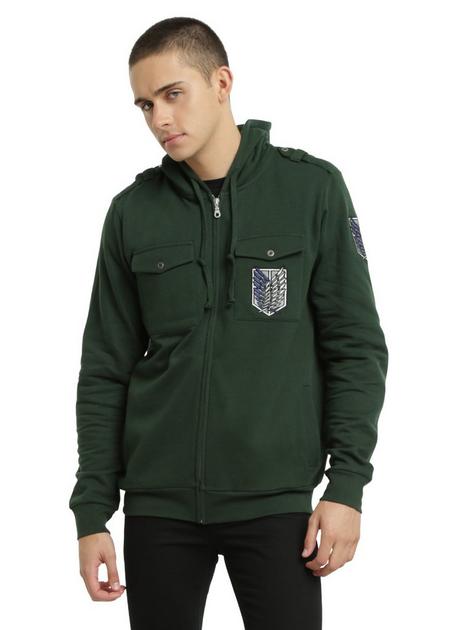 Attack On Titan Scouting Legion Jacket Hoodie Hot Topic