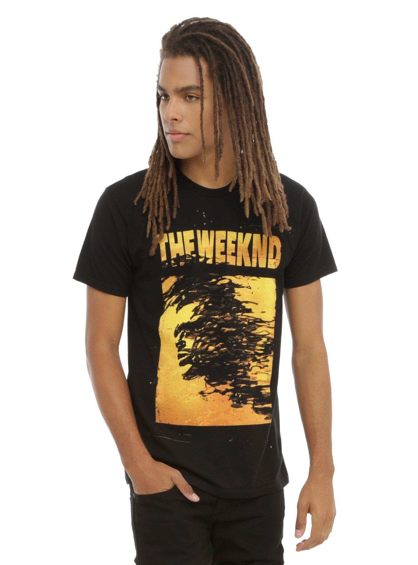 The Weeknd Face Art T-Shirt, , hi-res