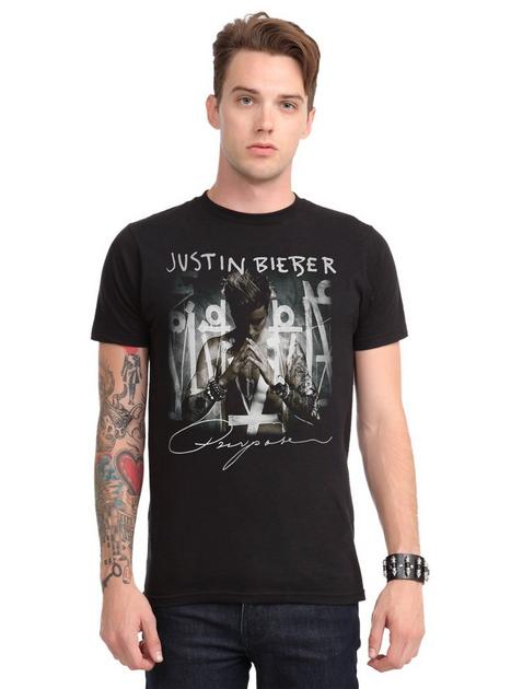 Justin Bieber Purpose Cover T-Shirt | Hot Topic