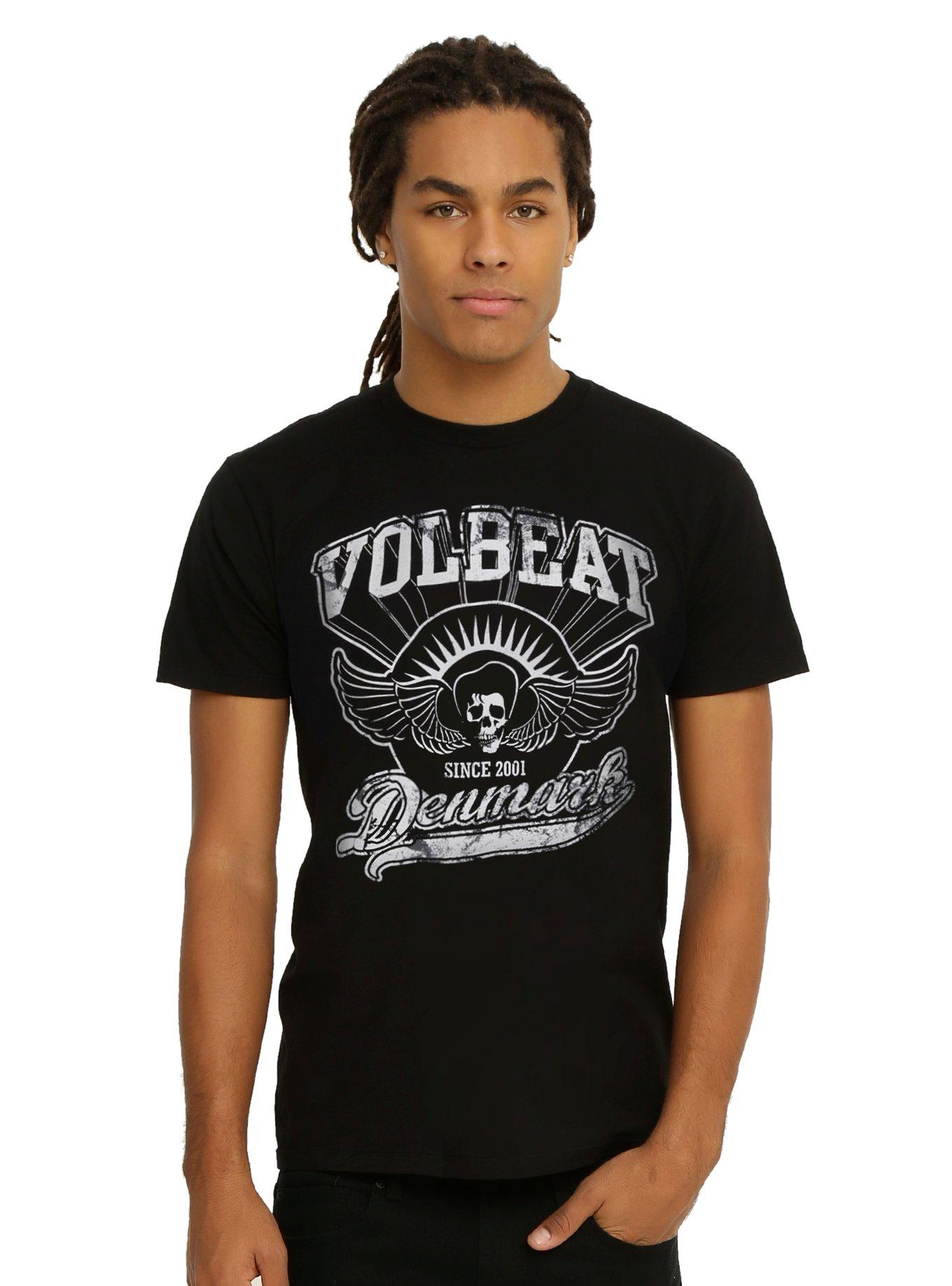 Volbeat Winged Skull Logo T-Shirt, , hi-res