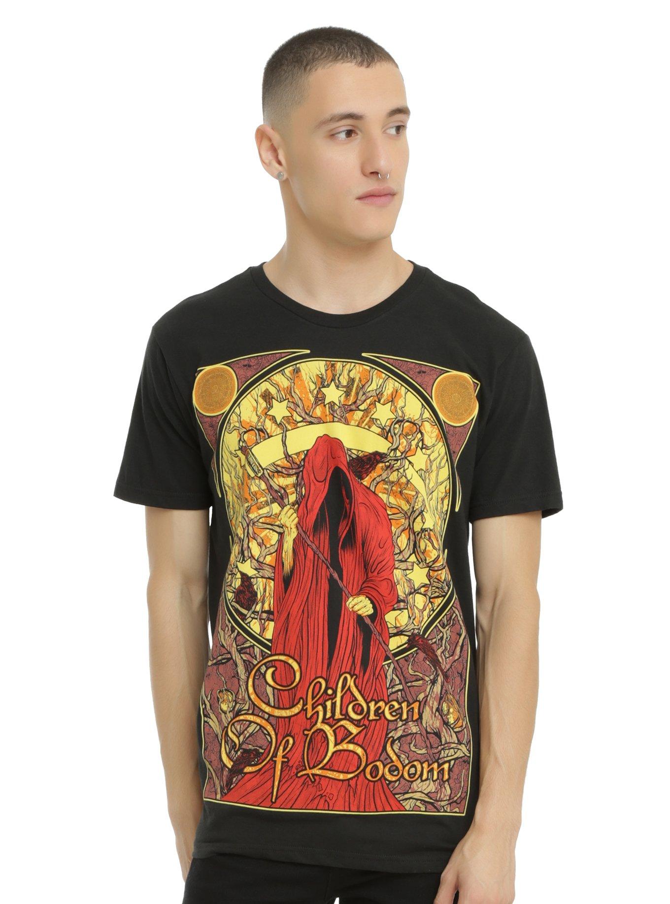 Children Of Bodom Art Nouveau Reaper T-Shirt | Hot Topic
