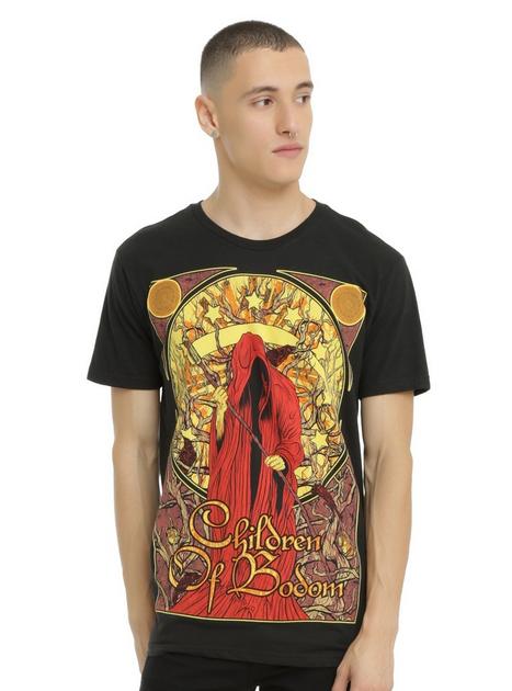 Children Of Bodom Art Nouveau Reaper T-Shirt | Hot Topic