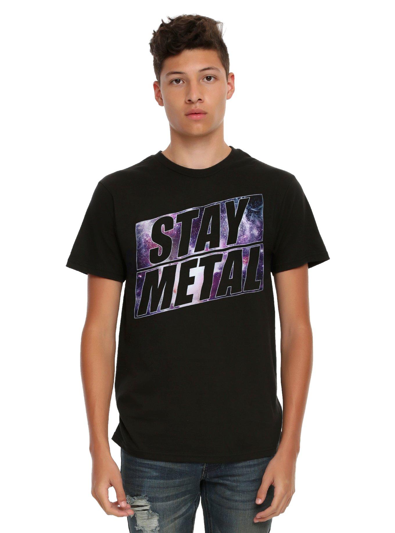 Miss May I Stay Metal Galaxy Logo T-Shirt, BLACK, hi-res