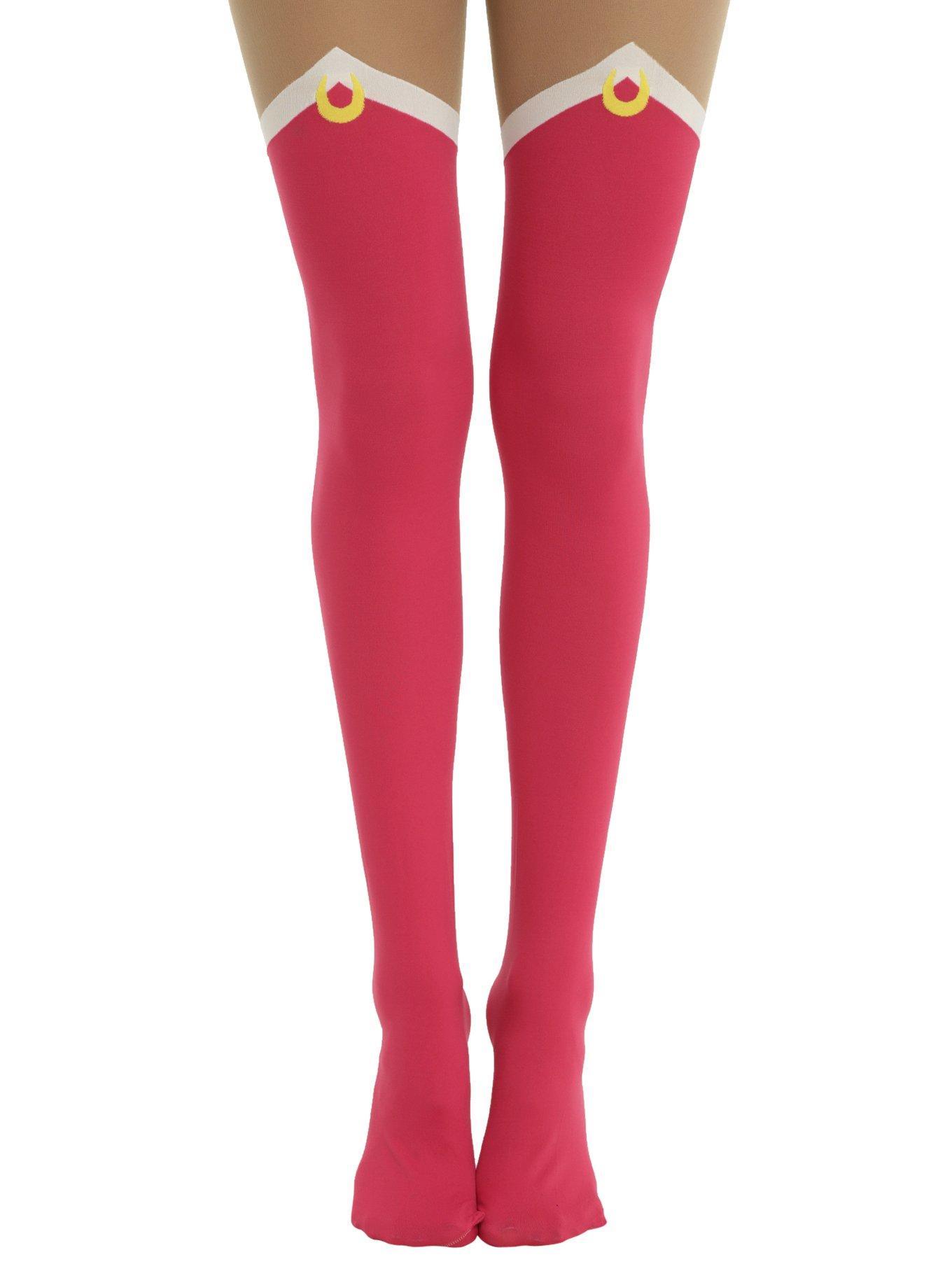 Sailor Moon Boots Cosplay Over the Knee Socks – Everything Legwear