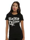 Bebe Rexha Logo Girls T-Shirt, BLACK, hi-res