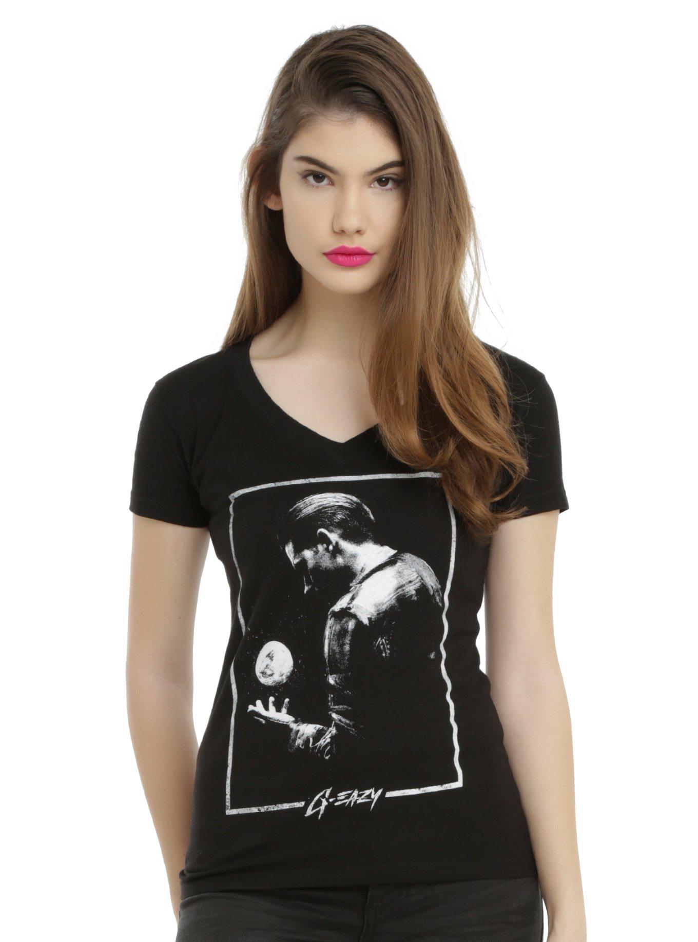 G-Eazy Moon Photo Girls T-Shirt, BLACK, hi-res