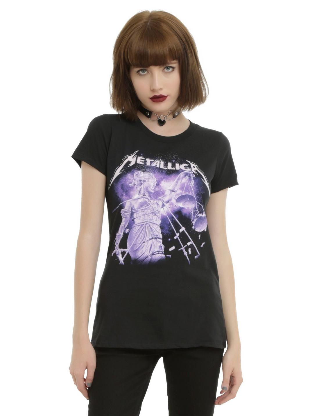 Metallica ...And Justice For All Girls T-Shirt, BLACK, hi-res