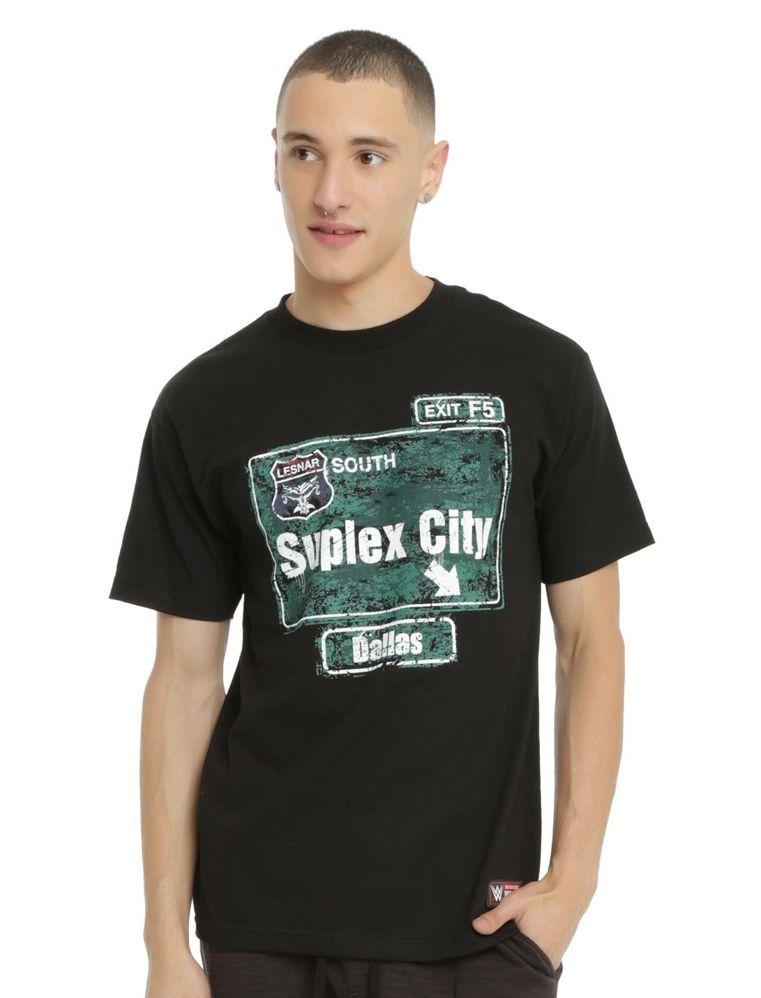 WWE Brock Lesnar Suplex City Dallas T-Shirt, BLACK, hi-res