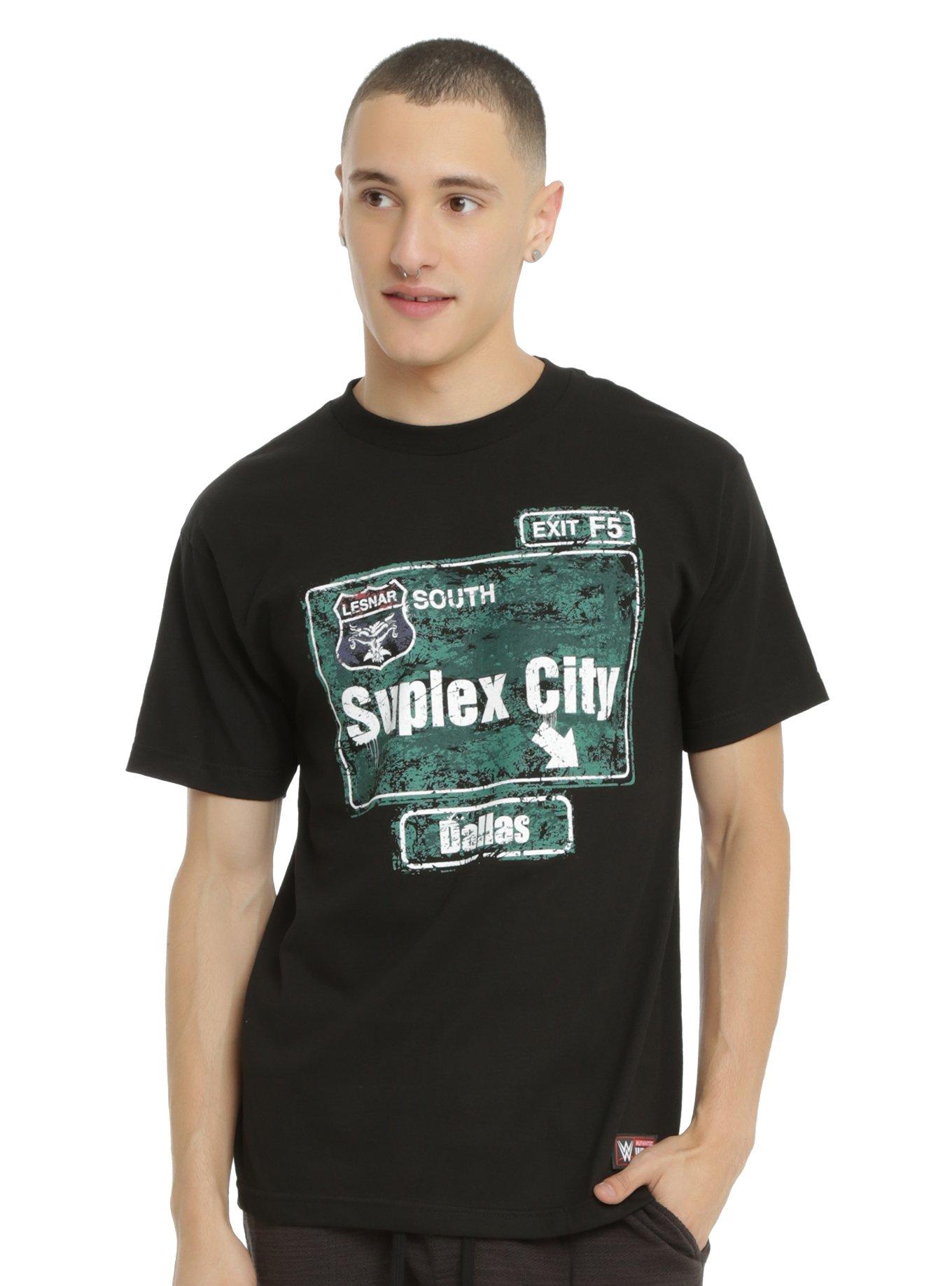 WWE Brock Lesnar Suplex City Dallas T-Shirt, BLACK, hi-res