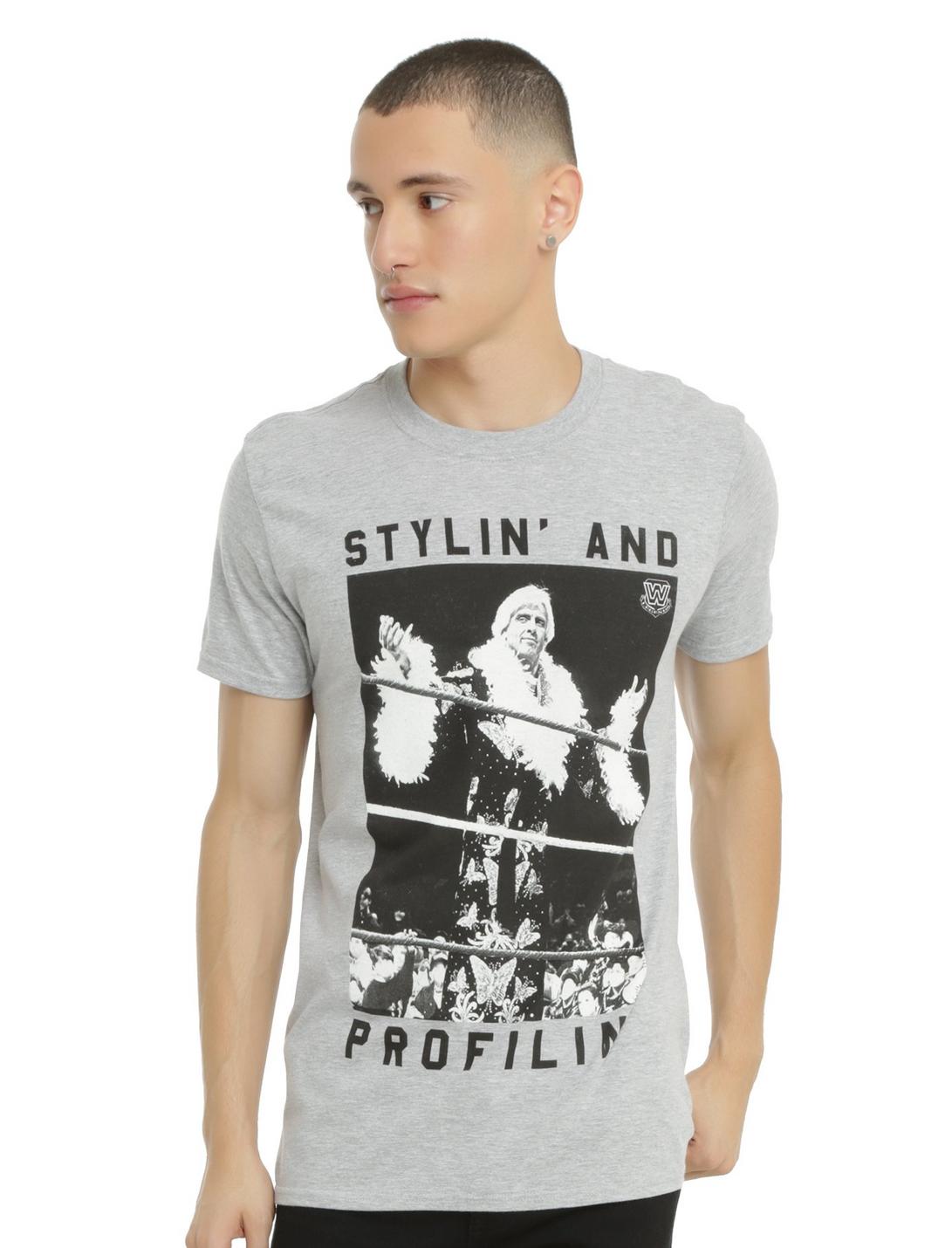 WWE Legends Ric Flair Stylin' And Profilin' T-Shirt, GREY, hi-res