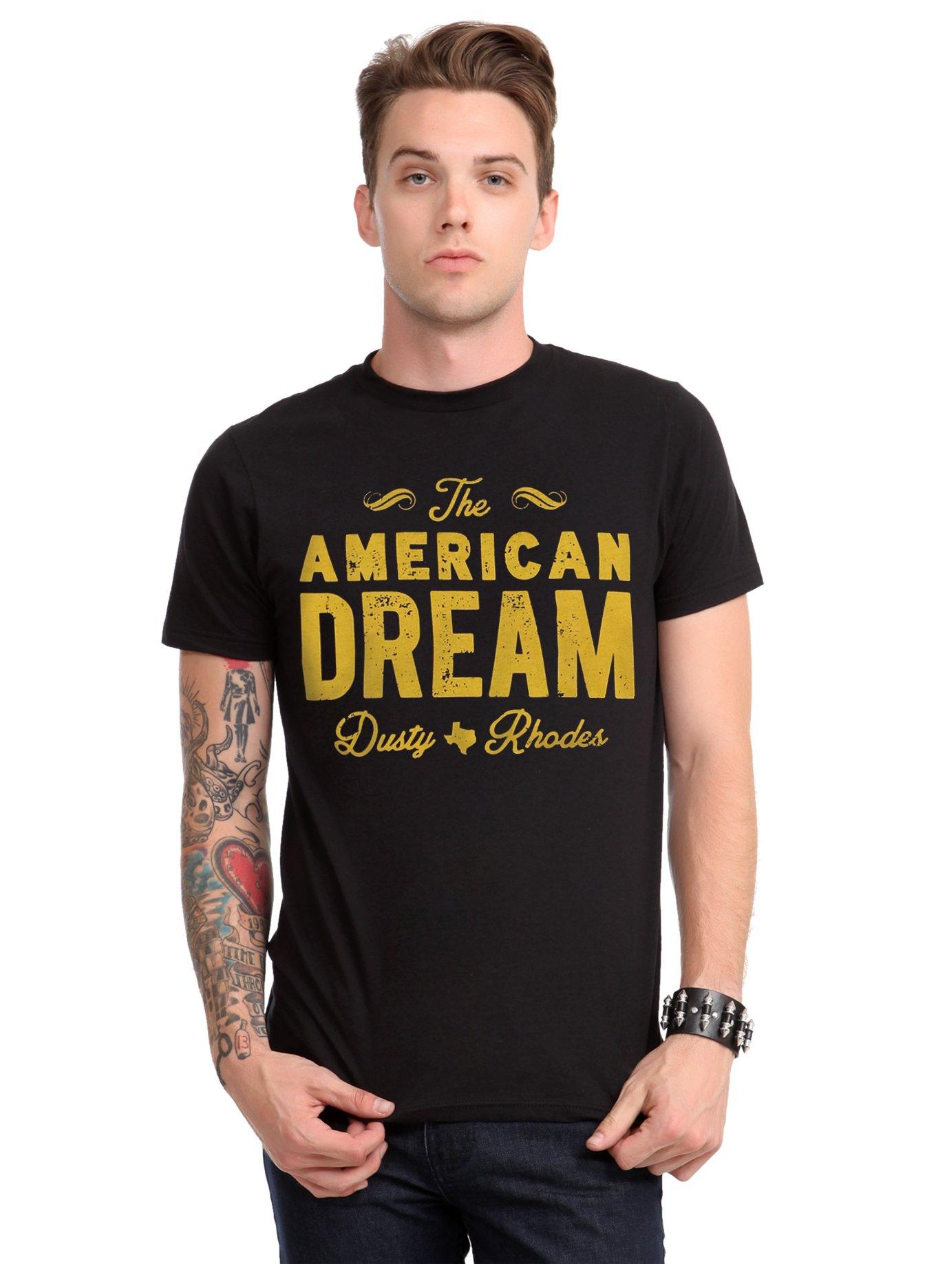 WWE Dusty Rhodes American Dream T-Shirt, BLACK, hi-res