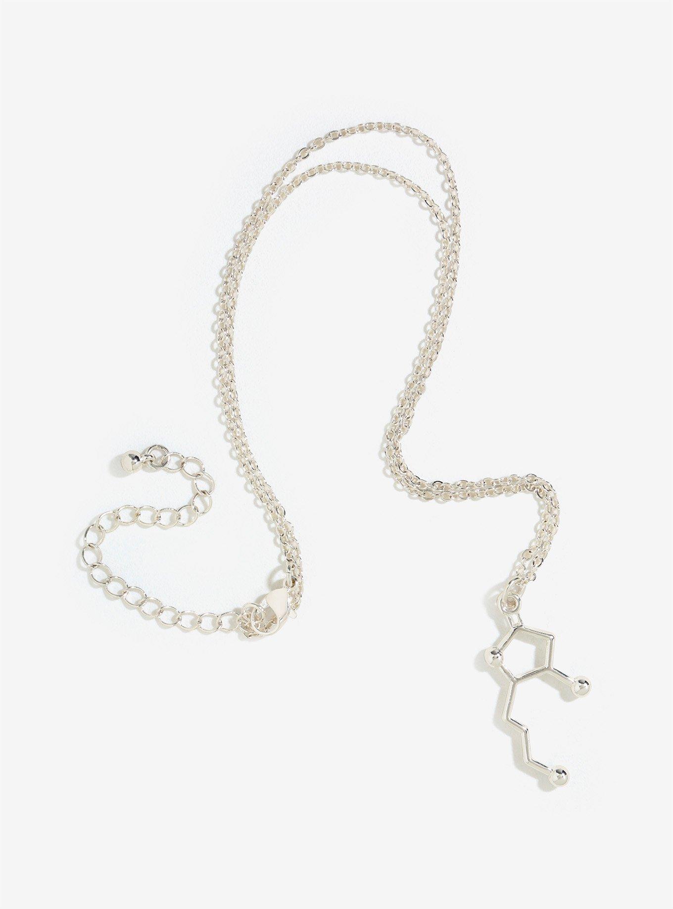 Whiskey Sterling Silver Plated Necklace, , hi-res