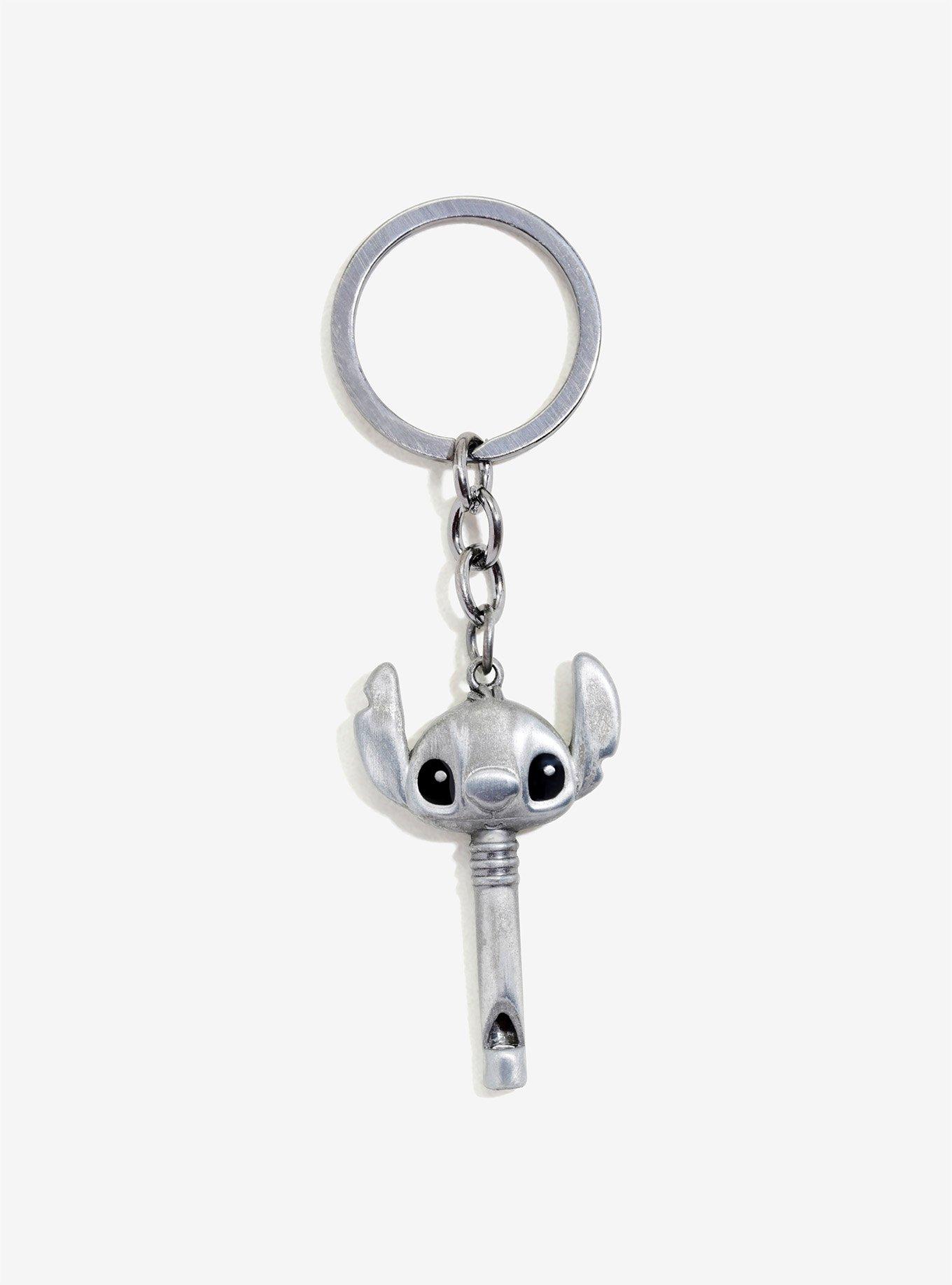 Disney Lilo & Stitch Metal Whistle Key Chain, , hi-res