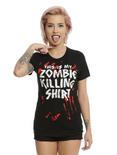 Zombie Killing Girls T-Shirt, BLACK, hi-res