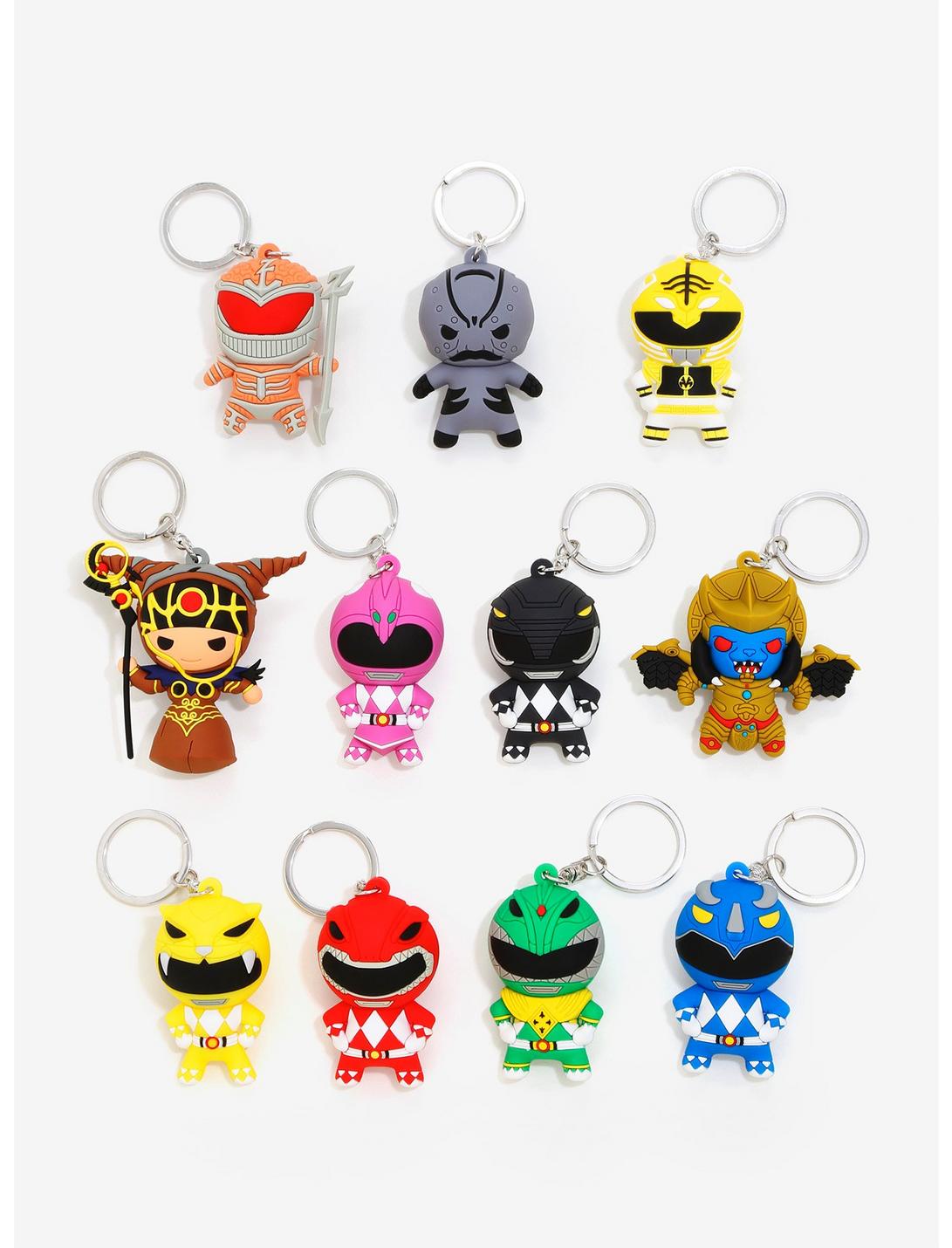 Mighty Morphin Power Rangers Blind Bag Key Chains, , hi-res