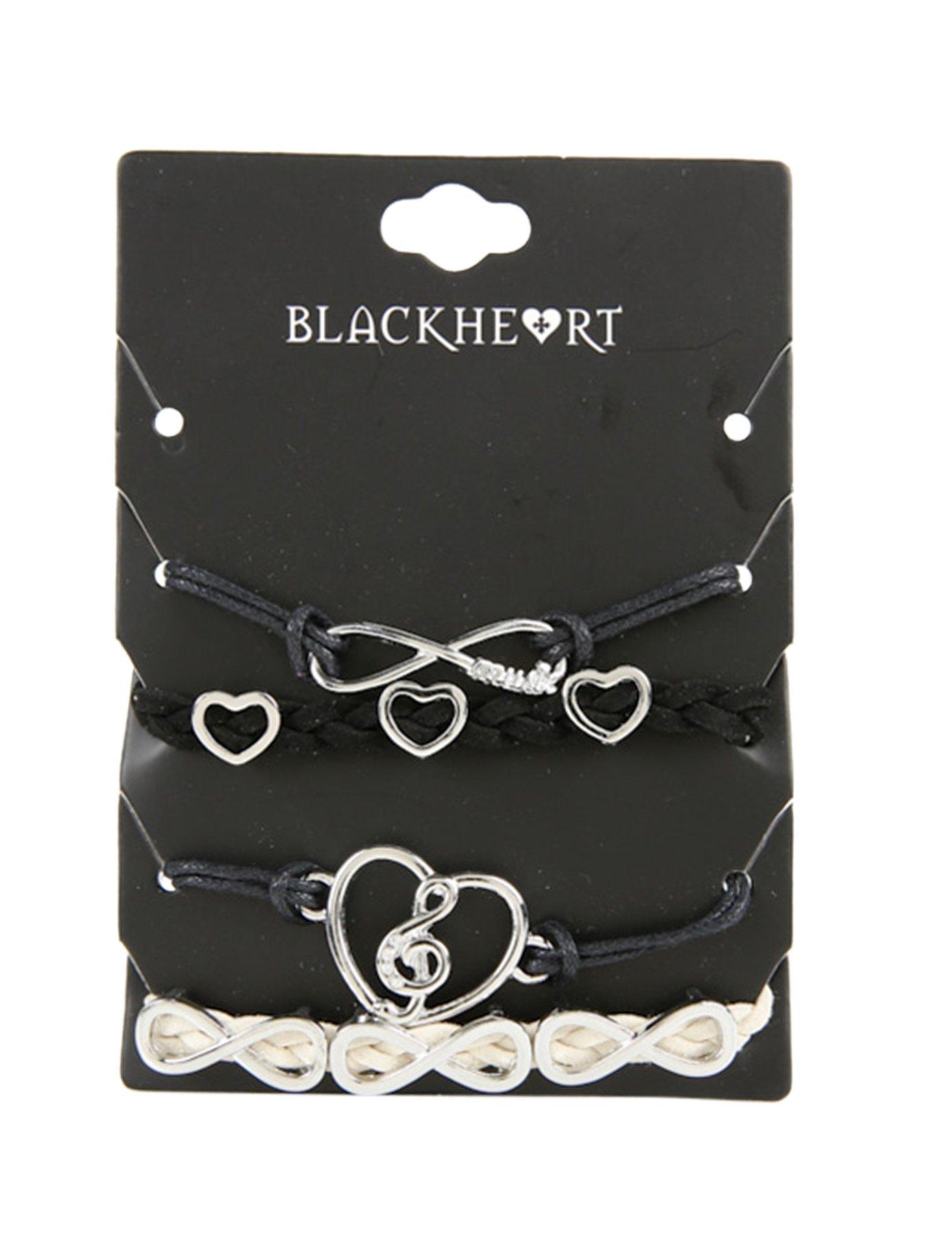 Blackheart Music Infinity Cord Bracelet Set, , hi-res
