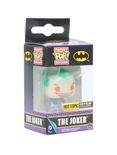 Funko DC Comics Pocket Pop! The Joker Glow-In-The-Dark Key Chain Hot Topic Exclusive, , hi-res
