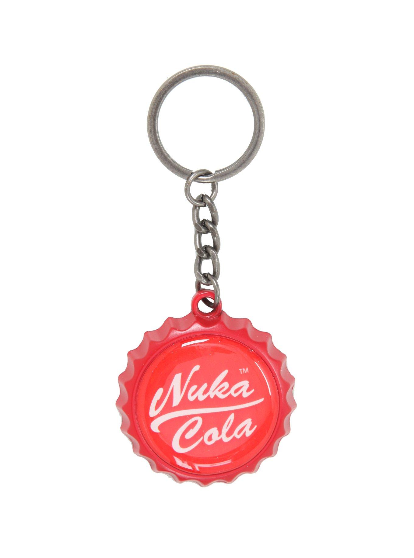 Fallout Nuka Cola Bottle Cap Key Chain, , hi-res