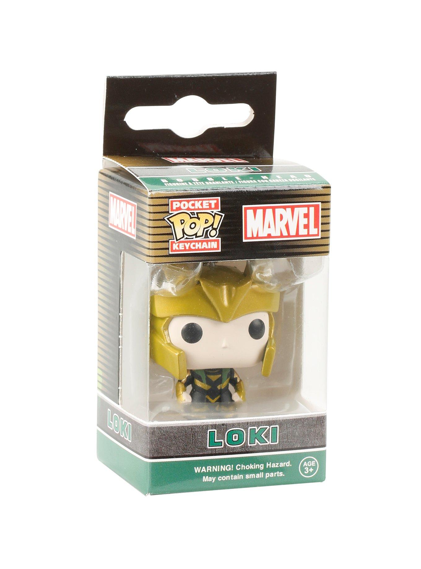 Funko Marvel Pocket Pop! Loki Key Chain, , hi-res