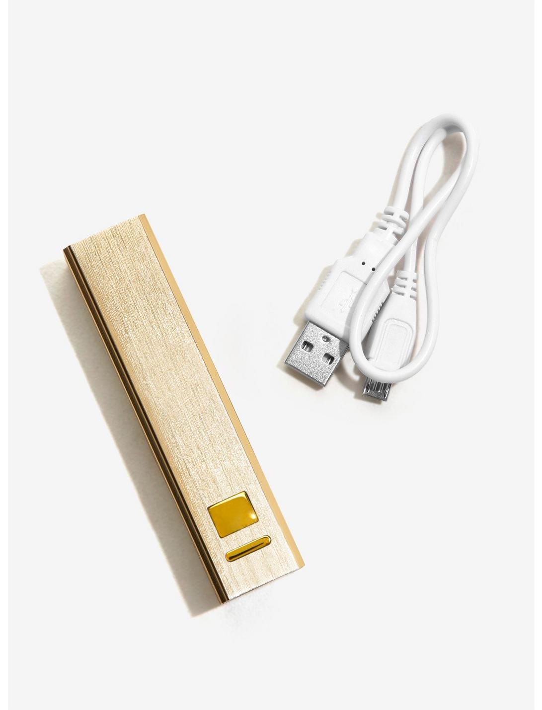 LMNT Portable Phone Charger – Brushed Gold, , hi-res