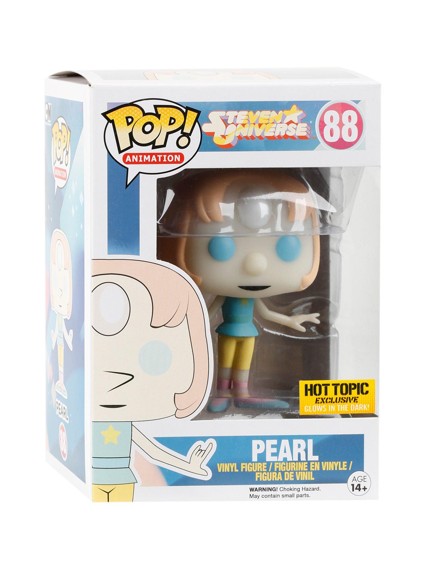 Funko Steven Universe Pop! Animation Glow-In-The-Dark Pearl Vinyl Figure Hot Topic Exclusive, , hi-res