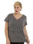 Opinion Girls T-Shirt Plus Size, GREY, hi-res