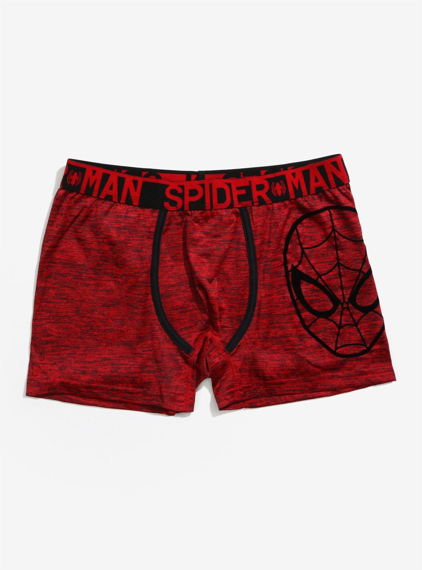 Marvel Spider-Man Boxer Briefs, RED, hi-res
