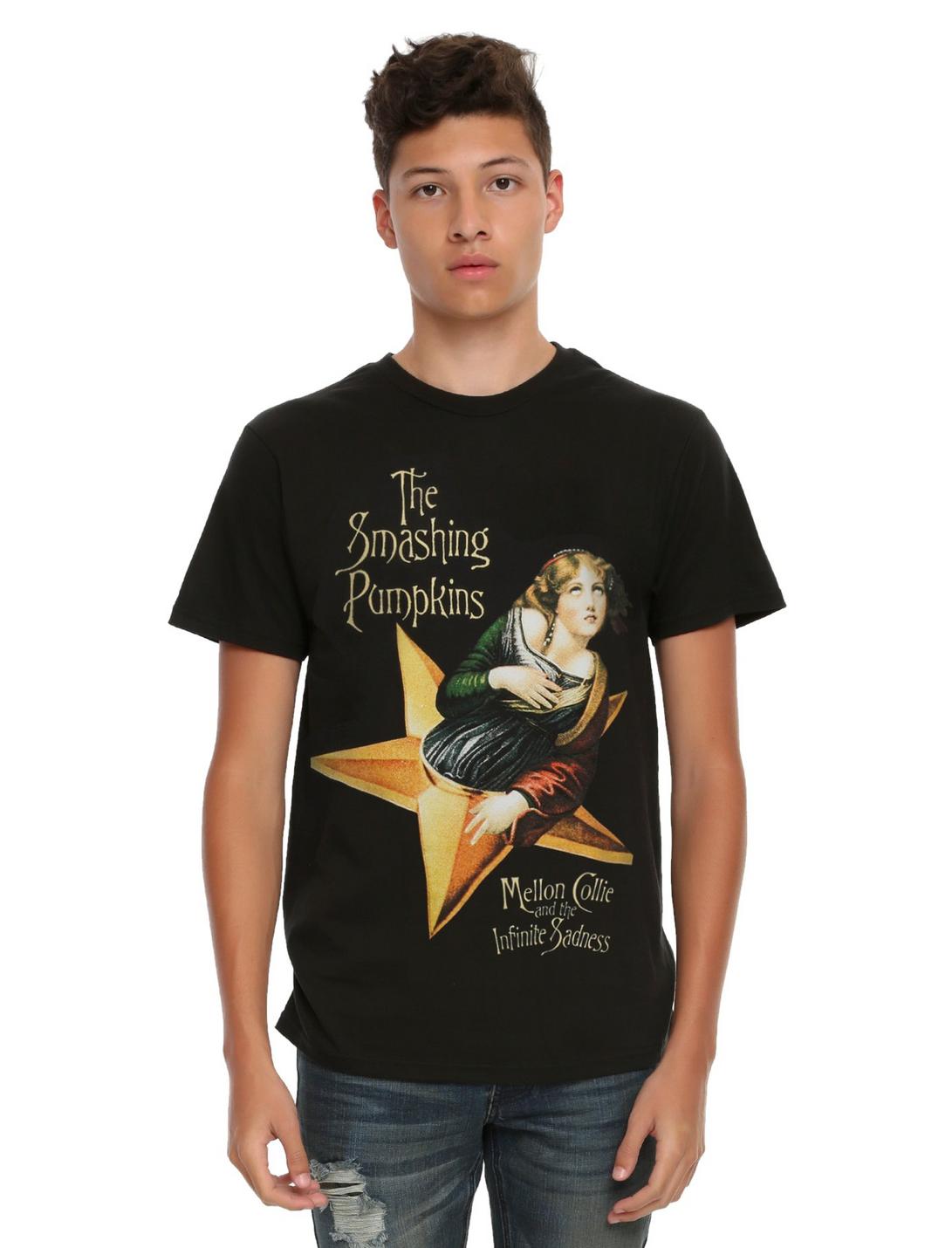 Plus Size The Smashing Pumpkins Mellon Collie T-Shirt, BLACK, hi-res
