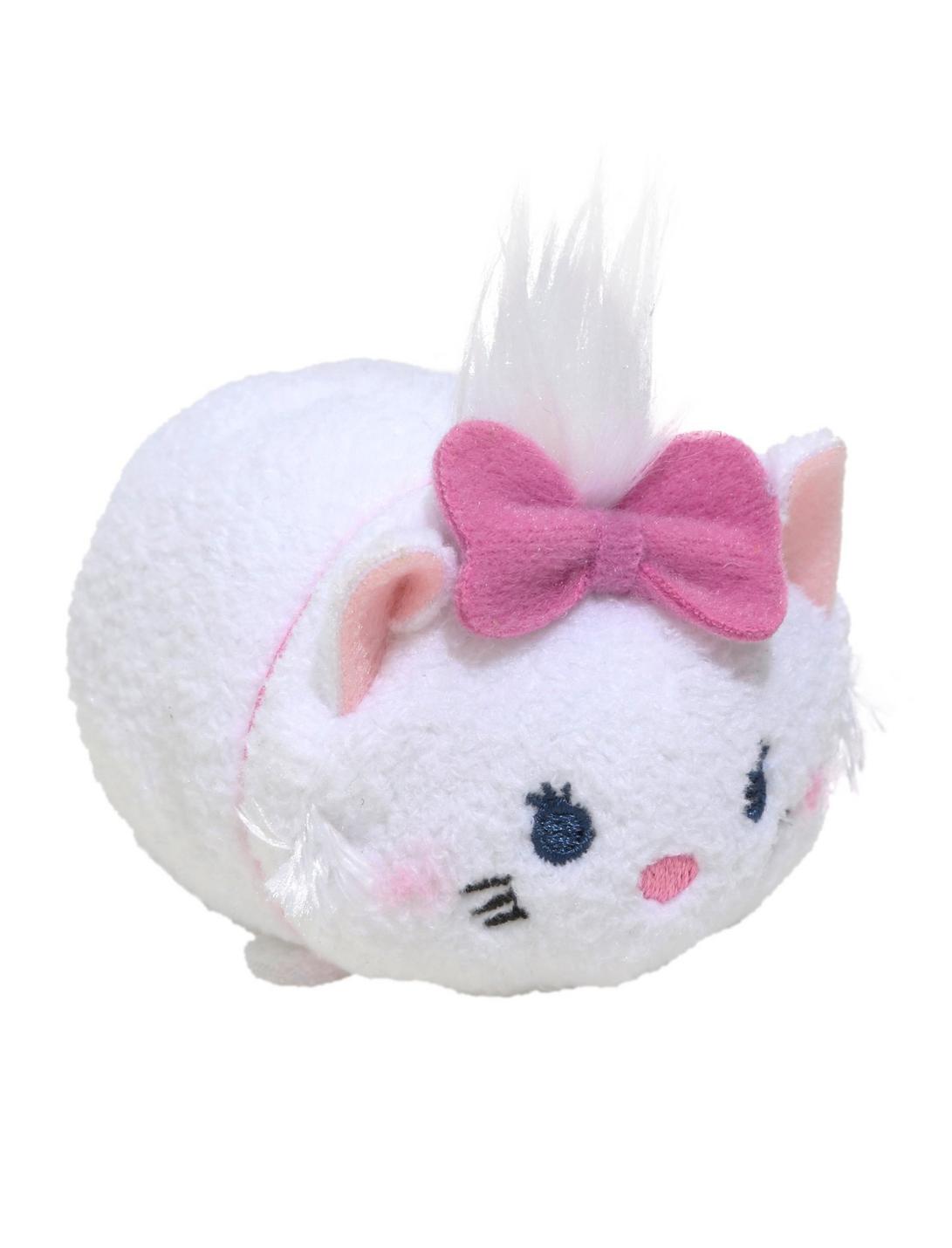 3 ½"  New Disney Tsum Tsum Marie White Cat mini Stuffed Soft plush Toy Doll 