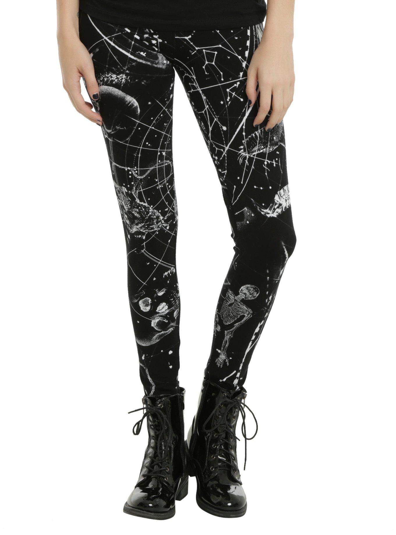 Black Astrology Leggings, , hi-res