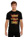 Game Of Thrones Trial By Combat T-Shirt, BLACK, hi-res