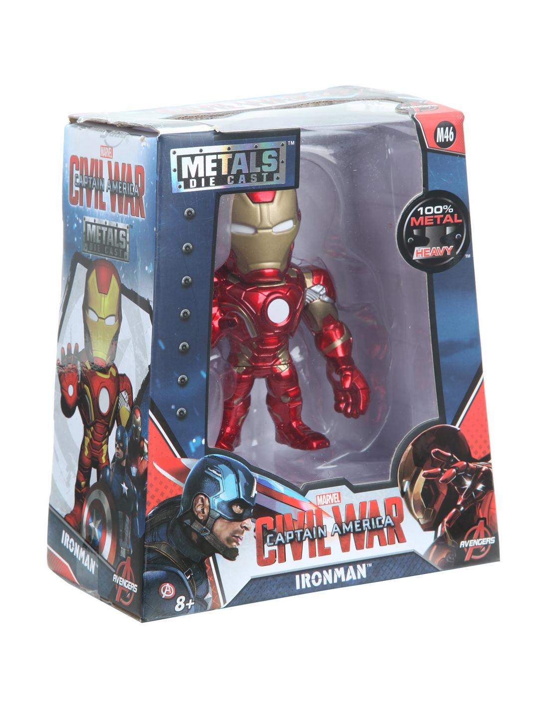 Marvel Captain America: Civil War Iron Man Die-Cast Metal Figure, , hi-res