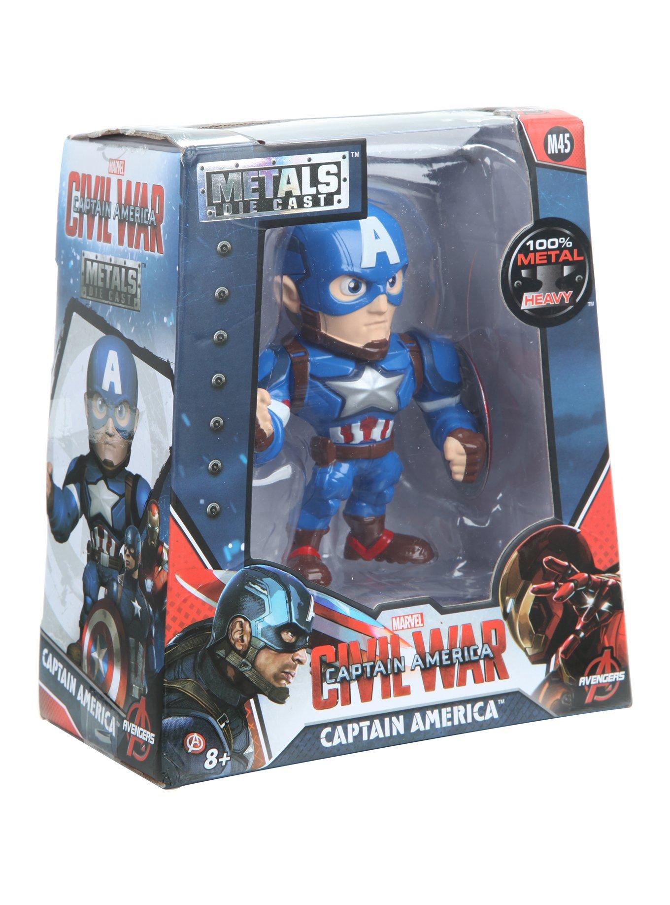 Marvel Captain America: Civil War Captain America Die-Cast Metal Figure, , hi-res