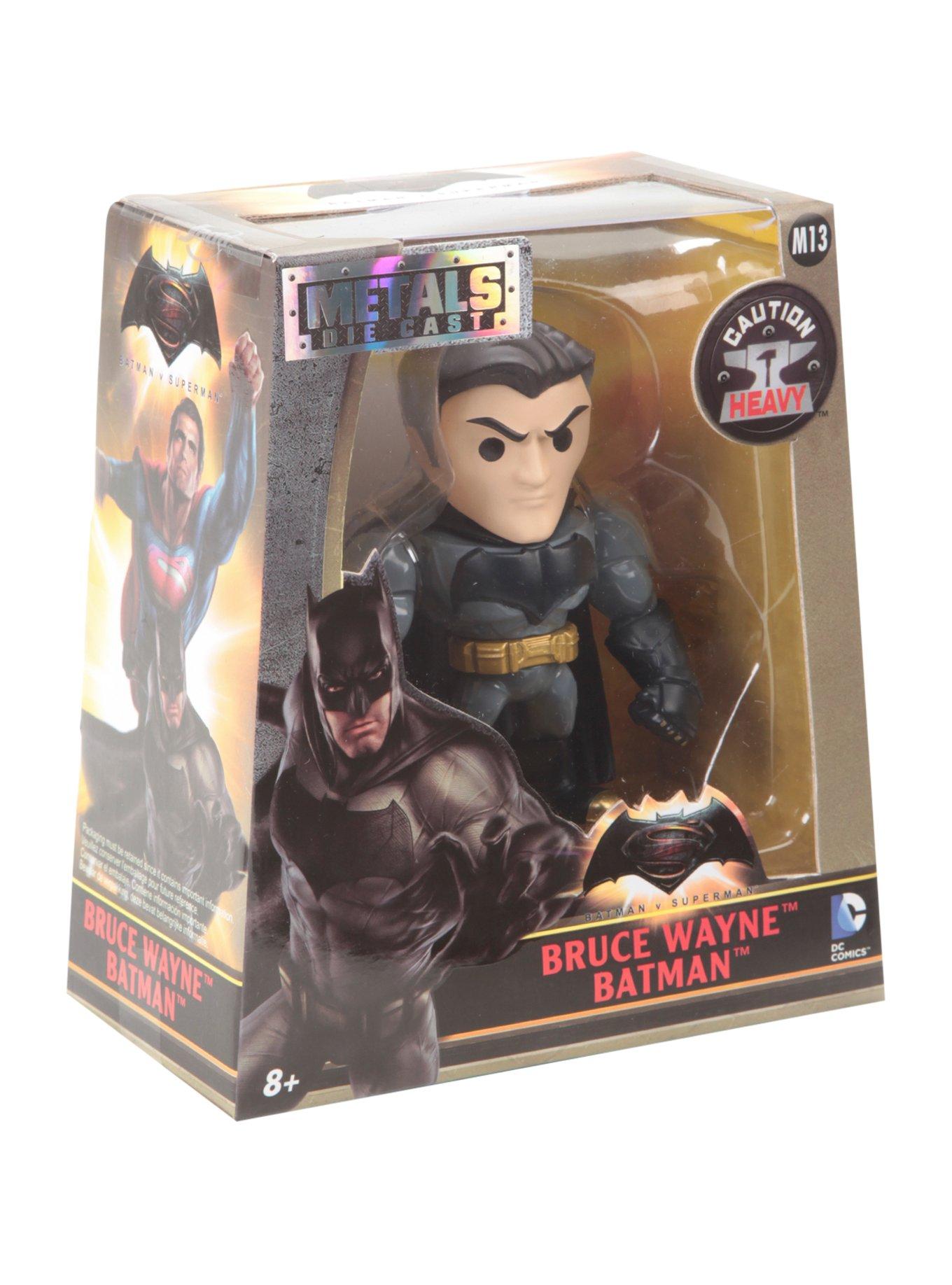 DC Comics Batman V Superman Bruce Wayne Batman Die-Cast Metal Figure, , hi-res