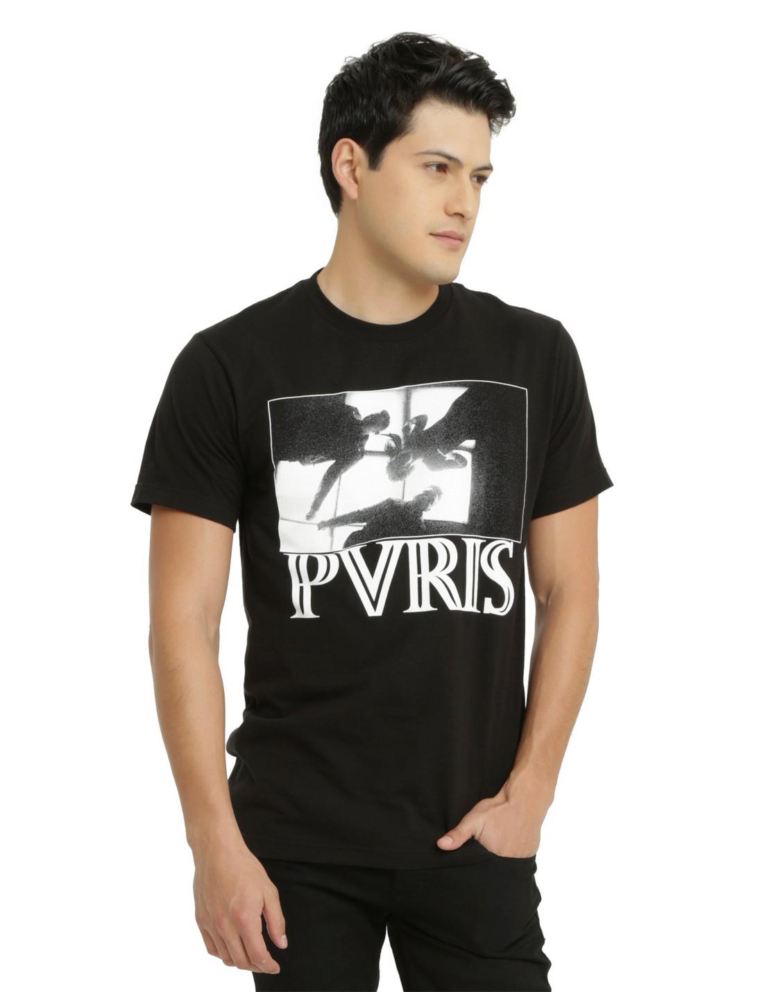Pvris Band Photo T-Shirt, BLACK, hi-res