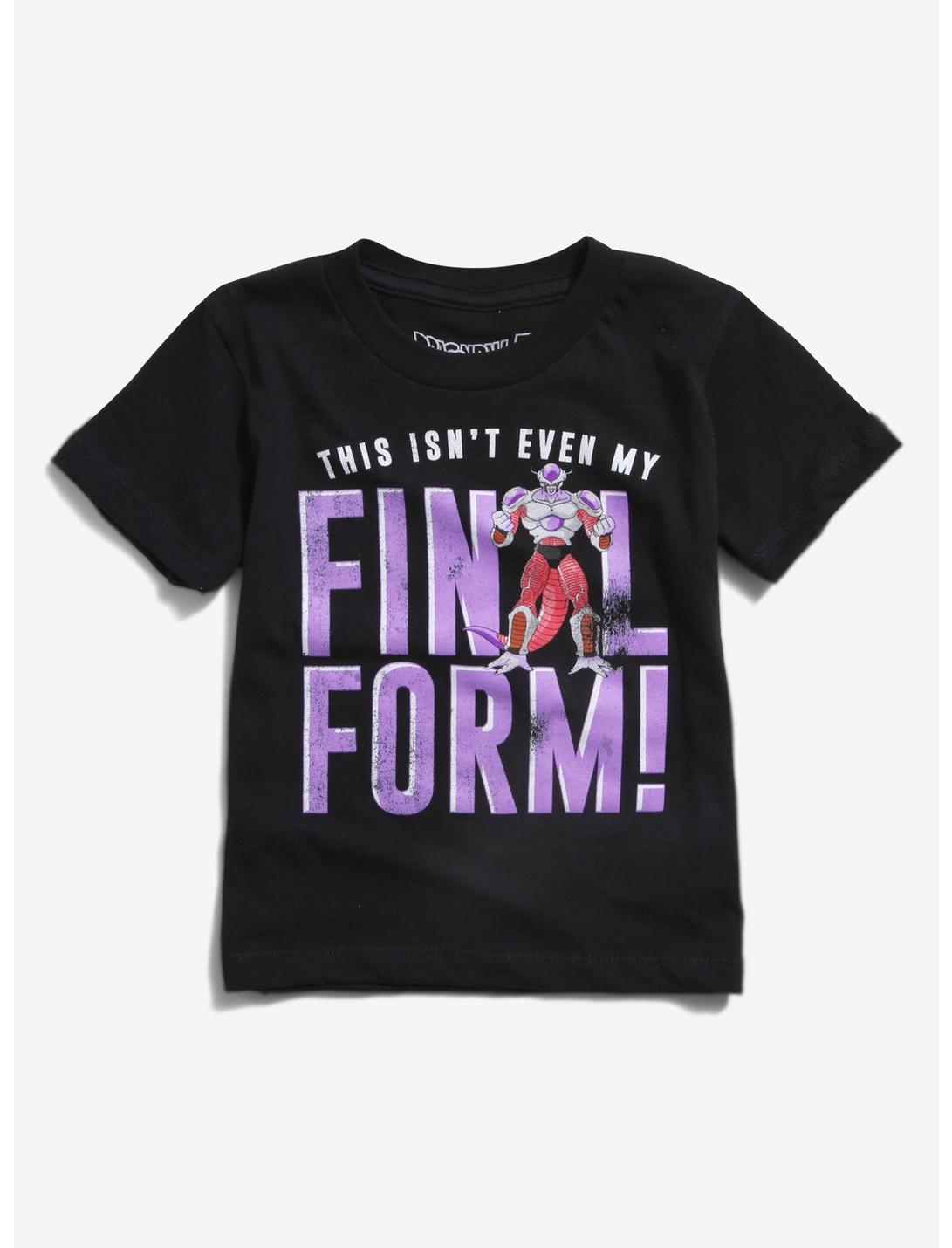 Dragon Ball Z This Isn’t Even My Final Form Toddler Tee, BLACK, hi-res