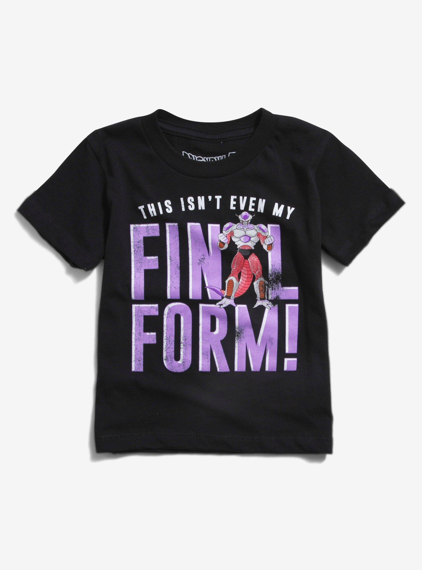 Dragon Ball Z This Isn&rsquo;t Even My Final Form Toddler Tee, BLACK, hi-res