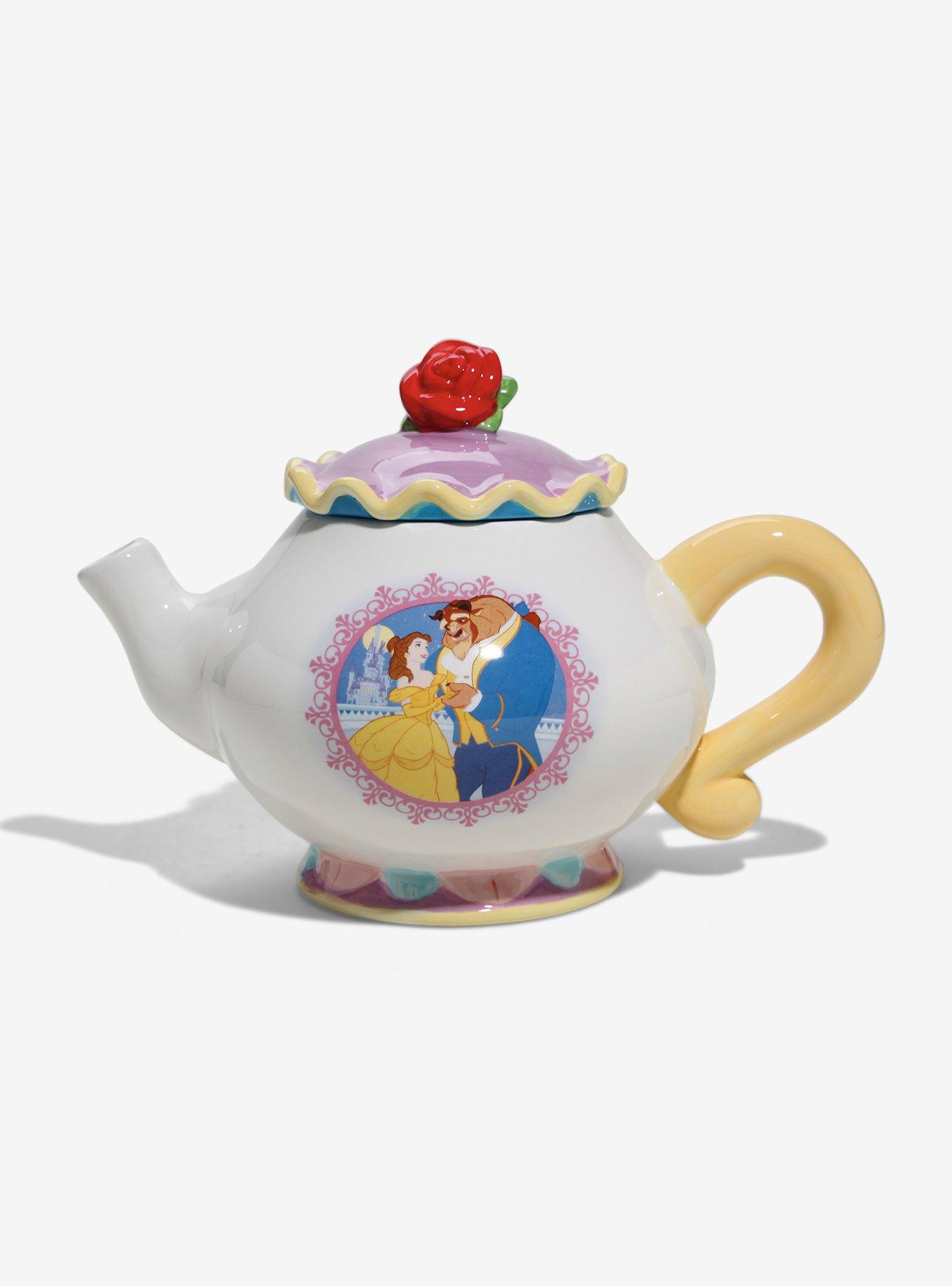 Disney Beauty And The Beast Beautiful As A Rose Teapot, , hi-res