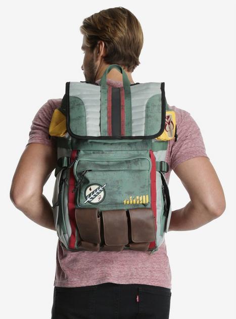 boba fett laptop backpack Star Wars  Craft Pilot Pack a bounty of essential equipment in this Boba Fett backpack Loungefly Star Wars Boba Fett