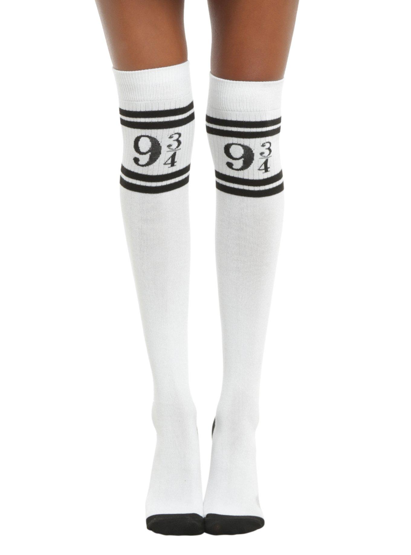 Harry Potter Platform 9 3/4 Varsity Over-The-Knee Socks, , hi-res