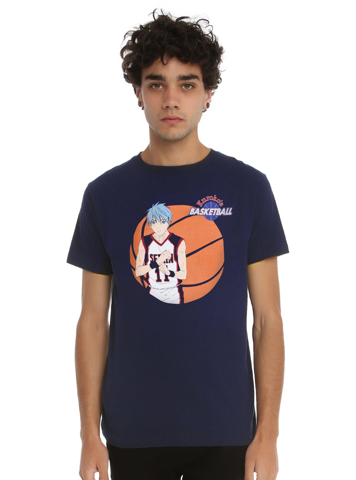 Kuroko's Basketball Tetsuya T-Shirt, BLACK, hi-res