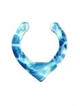 Blue Swimming Pool Faux Septum Ring, , hi-res