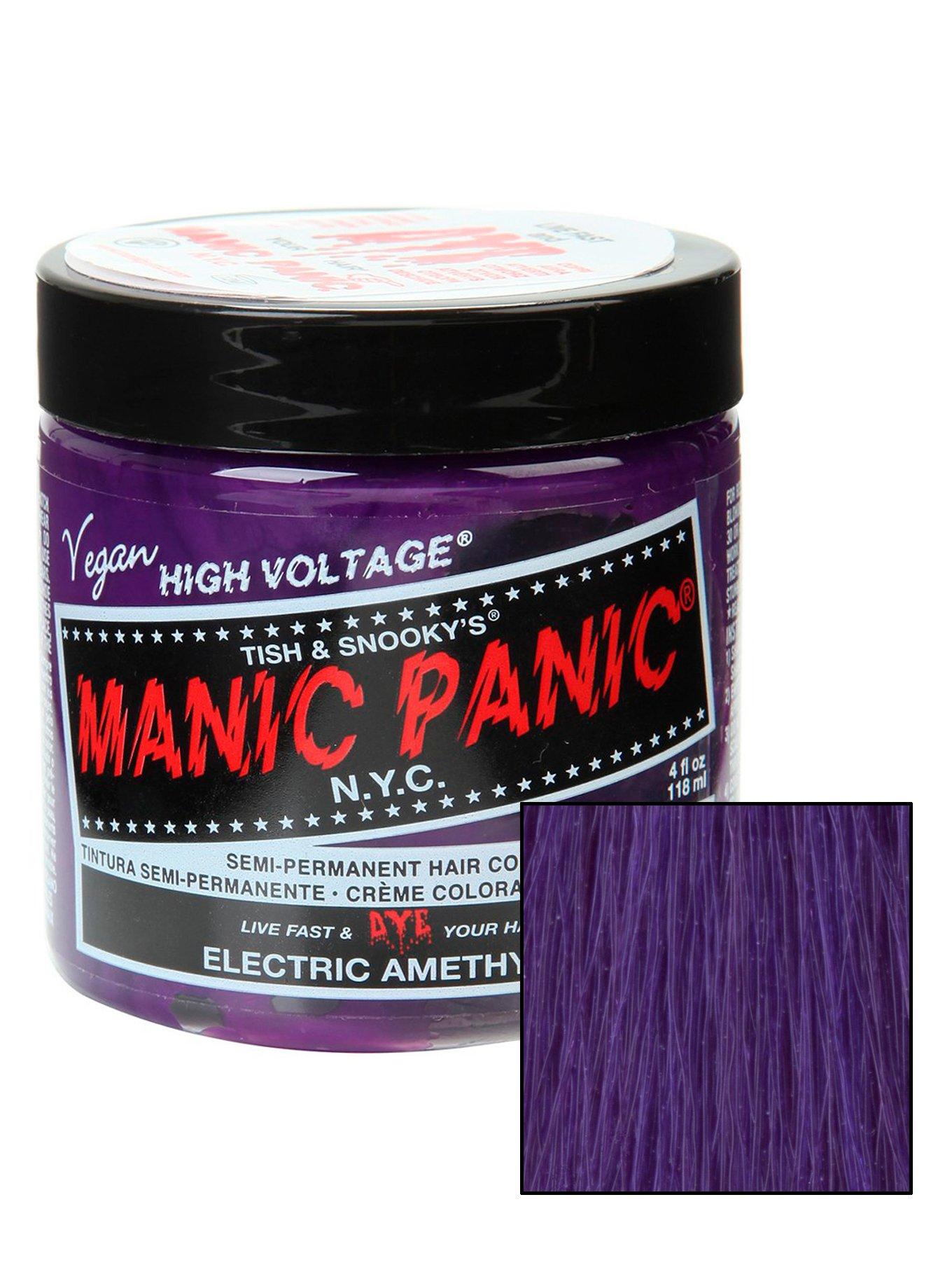 Manic Panic Electric Amethyst Classic Cream Hair Dye Hot Topic