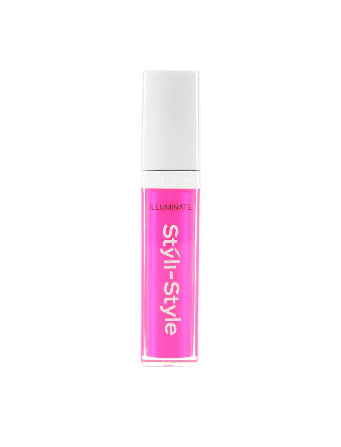 Styli-Style Plastique Intense Neon Pink Lip Gloss, , hi-res