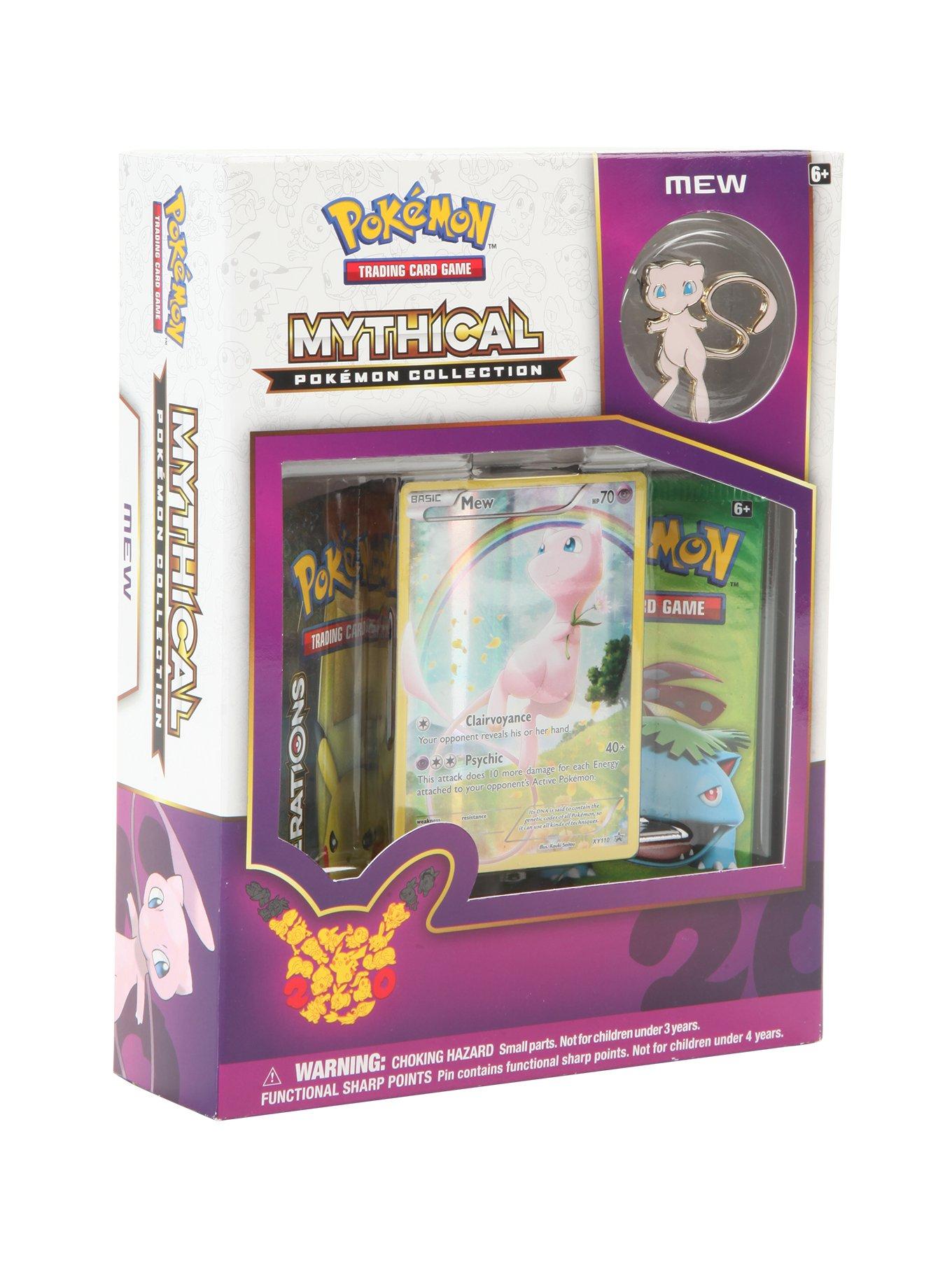 Pokemon TCG: Mythical Pokemon Collection - Mew Box | Hot Topic