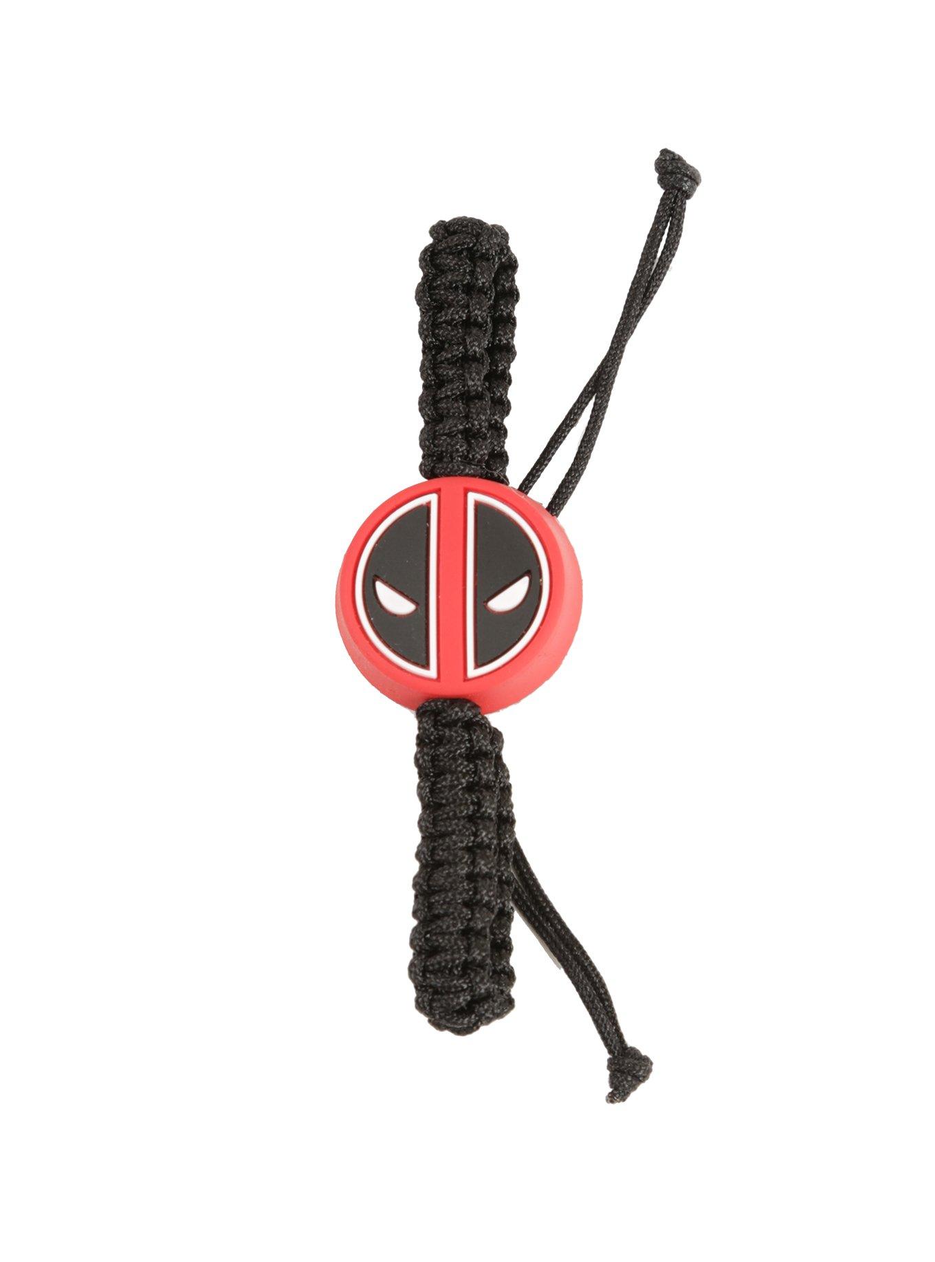 Marvel Deadpool Face Cord Bracelet, , hi-res