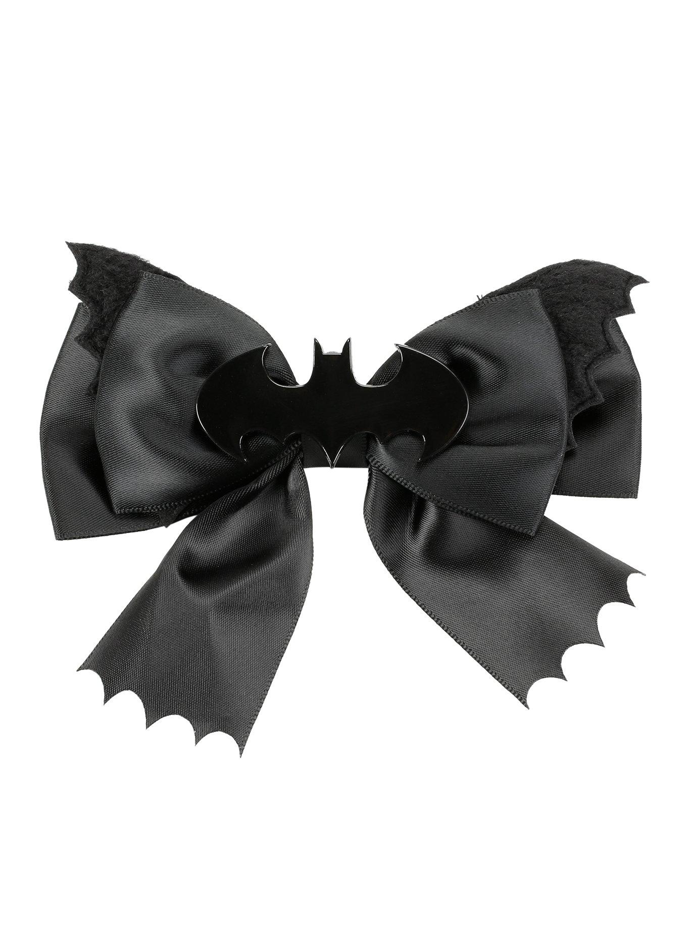 DC Comics Batman Black Cheer Hair Bow, , hi-res