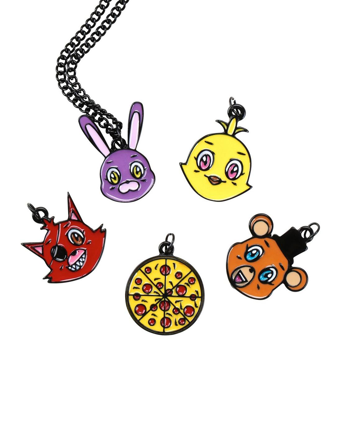 Five Nights At Freddy’s Multi-Charm Necklace, , hi-res