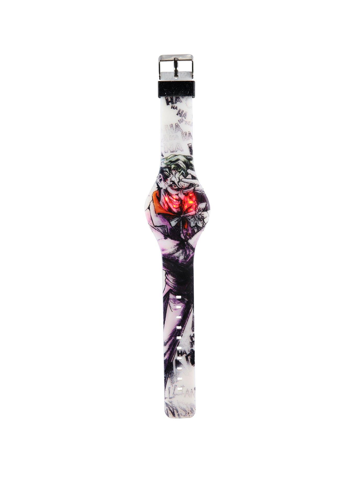 DC Comics The Joker HAHA LED Watch, , hi-res